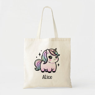 Niedliches Einhorn Personalisiert Tragetasche
