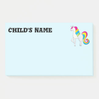 Niedliches Einhorn Post-it Klebezettel