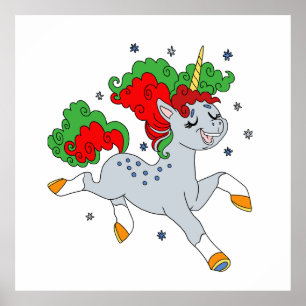 Niedliches Einhorn Poster