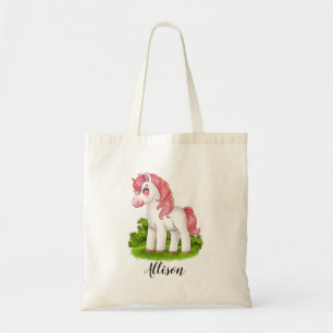 Niedliches Einhorn Tragetasche