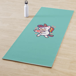 Niedliches Einhorn Yogamatte