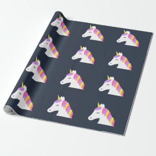 Niedliches Einhornwickelpapier Geschenkpapier
