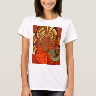 Niedliches einzigartiges Giraffe Animal Hakuna Mat T-Shirt
