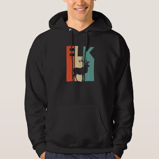 Niedliches Elch Hoodie (Vorderseite)