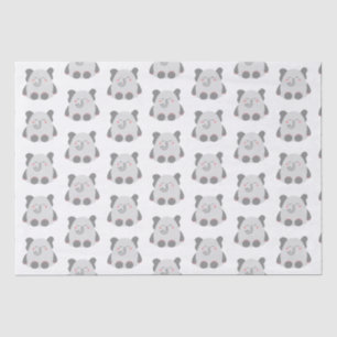 Niedliches Elefantenpapier im kawaii-Stil Seidenpapier