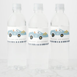 Niedliches, elegantes blaues Race Car Kinder jeden