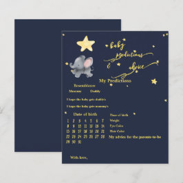 Niedliches Elephant & Balloon Baby Showspiel