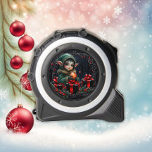 Niedliches Elfskind in grüner Hülle