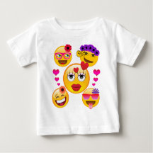 Niedliches Emoji stellt für Kinder und Erwachsene