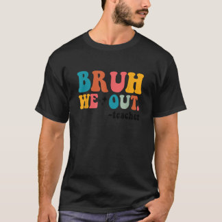 Niedliches Ende des Schuljahres Lehrerin Sommer Br T-Shirt