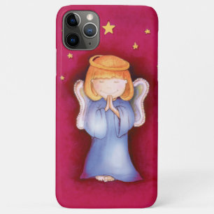 Niedliches Engelsmädchen roter rosa iphone Kasten iPhone 11 Pro Max Hülle