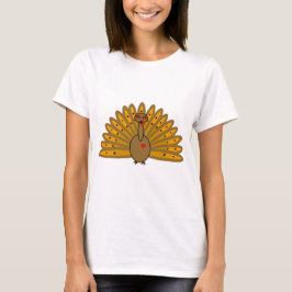 Niedliches Erntedankfest Türkei T-Shirt