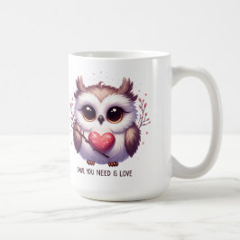 Niedliches Eule ist Liebe Tasse Cups