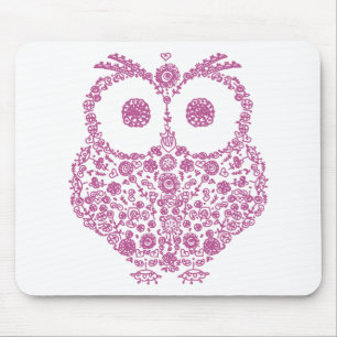 NIEDLICHES EULEN-LIEBHABER-GESCHENK MOUSEPAD