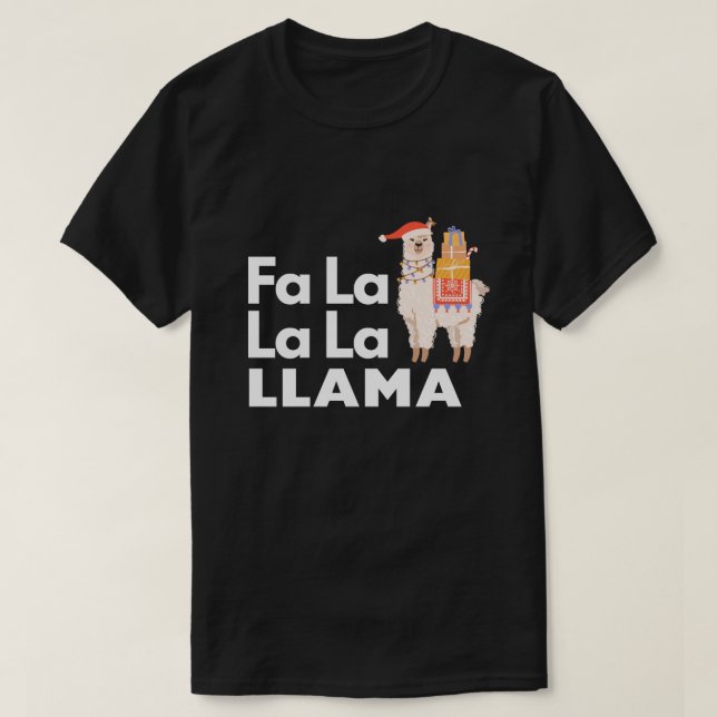 Niedliches FA LA LLAMA Shirt (Design vorne)