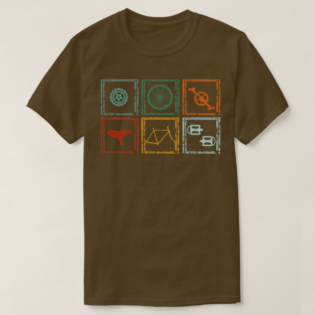 Niedliches Fahrrad T-Shirt (Design vorne)