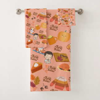 Niedliches Fall Bath Handtuch Set