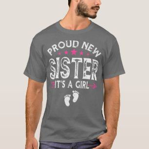 Niedliches Familiengeschlecht zeigt neue Schwester T-Shirt