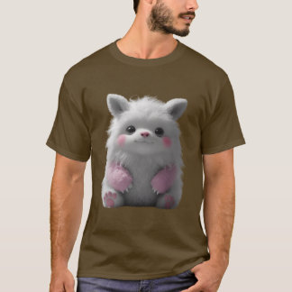 Niedliches farbiges Monster zum Shirt