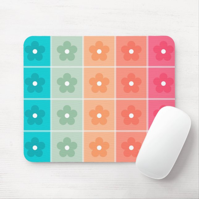 Niedliches, farbiges Muster Mousepad (Mit Mouse)
