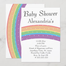 Niedliches farbiges Rainbow-Gender-Neutral-Baby