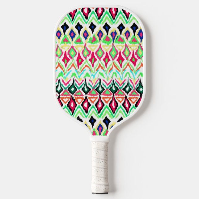 Niedliches Farbmuster Pickleball Schläger (Vorderseite)
