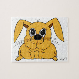 Niedliches Fat Bunny Puzzle