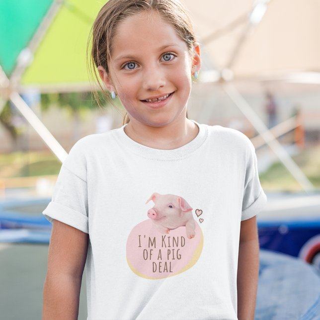 Niedliches Ferkel - ich bin eine Art Schweinegesch T-Shirt (Von Creator hochgeladen)