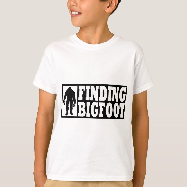 Niedliches FINDENES BIGFOOT-Logo-Shirt - *BOBO* T-Shirt (Vorderseite)