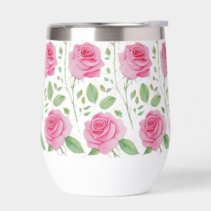 Niedliches, florales/Rose wiederholendes Muster