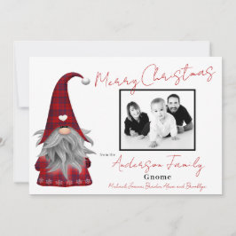 Niedliches Foto Frohe Weihnachten Elf Personalisie