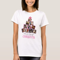 Niedliches Foto Frohe Weihnachten Pink Weihnachten