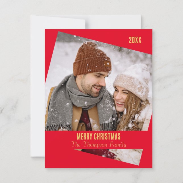 Niedliches Foto für die Weihnachtszeit (Vorderseite)