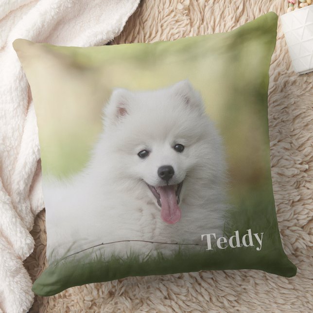 Niedliches Foto für Heimtiere Personalisiert Name  Kissen (Von Creator hochgeladen)