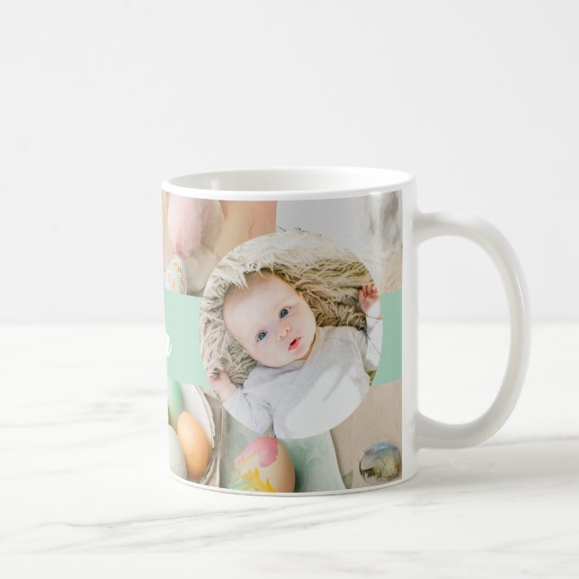 Niedliches Foto für moderne Ostersammlungen Kaffeetasse (Rechts)