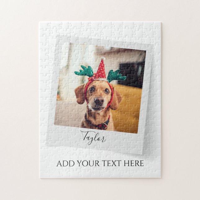 Niedliches Foto für Weihnachten (Vertikal)