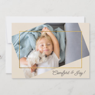 Niedliches Foto Komfort und Freude an Weihnachten