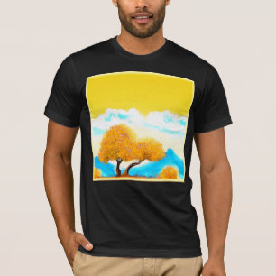 niedliches Foto "Orangefärbte Natur". Jetzt kaufen T-Shirt