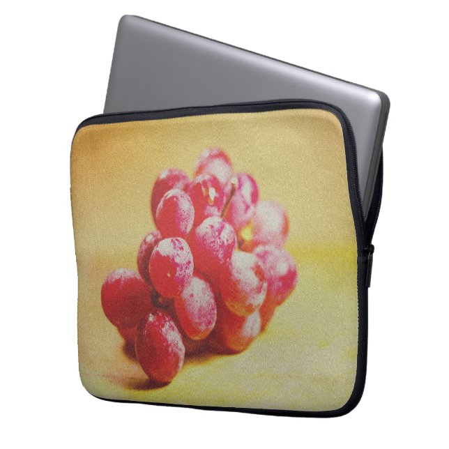 niedliches Foto "Trauben". Jetzt kaufen Laptopschutzhülle (Vorderseite Links)