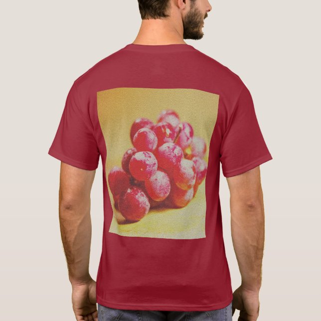 niedliches Foto "Trauben". Jetzt kaufen T-Shirt (Rückseite)