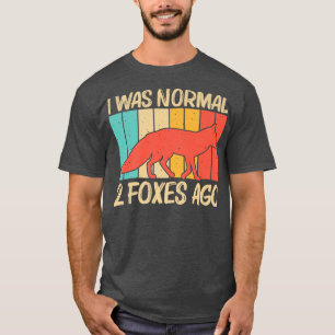 Niedliches Fox Design für Männer Vulpine Fox Wild  T-Shirt