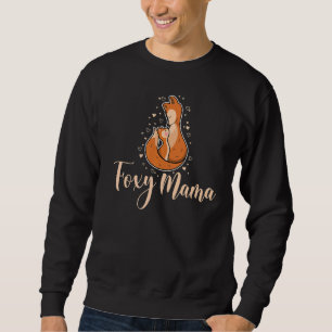 Niedliches Foxy-Mama-Girl-Tier für Frauen Fox 1 Sweatshirt