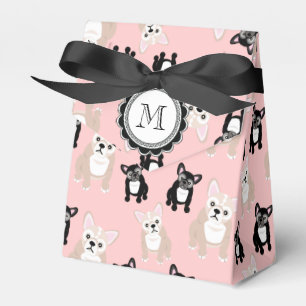 Niedliches französische Bulldogge Frenchie Muster Geschenkschachtel