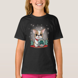 Niedliches französisches Bulldog Funny Happy New Y T-Shirt