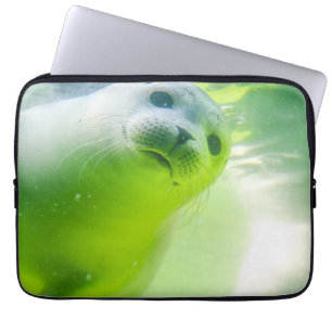 Niedliches freundliches Siegel Unterwasser Laptopschutzhülle