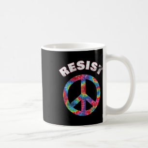 Niedliches Friedenszeichen Friedlich Protestreside Kaffeetasse