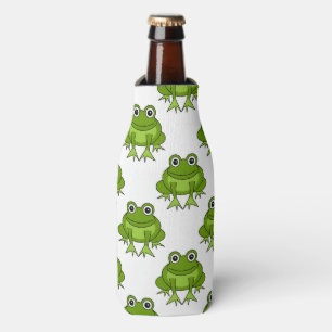 Niedliches Frosch-Muster Flaschenkühler