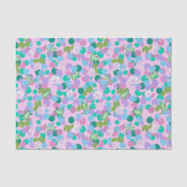 Niedliches Fröstkunstpapier mit rosa Hintergrund Seidenpapier