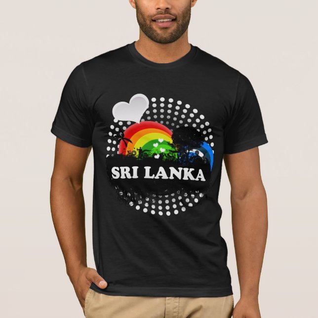 Niedliches fruchtiges Sri Lanka T-Shirt (Vorderseite)