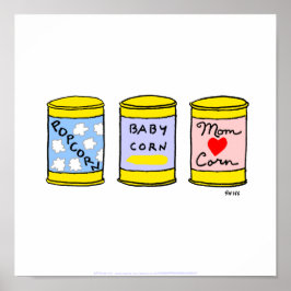 Niedliches Funny Kitchen Poster, insbesondere 4 A  Poster